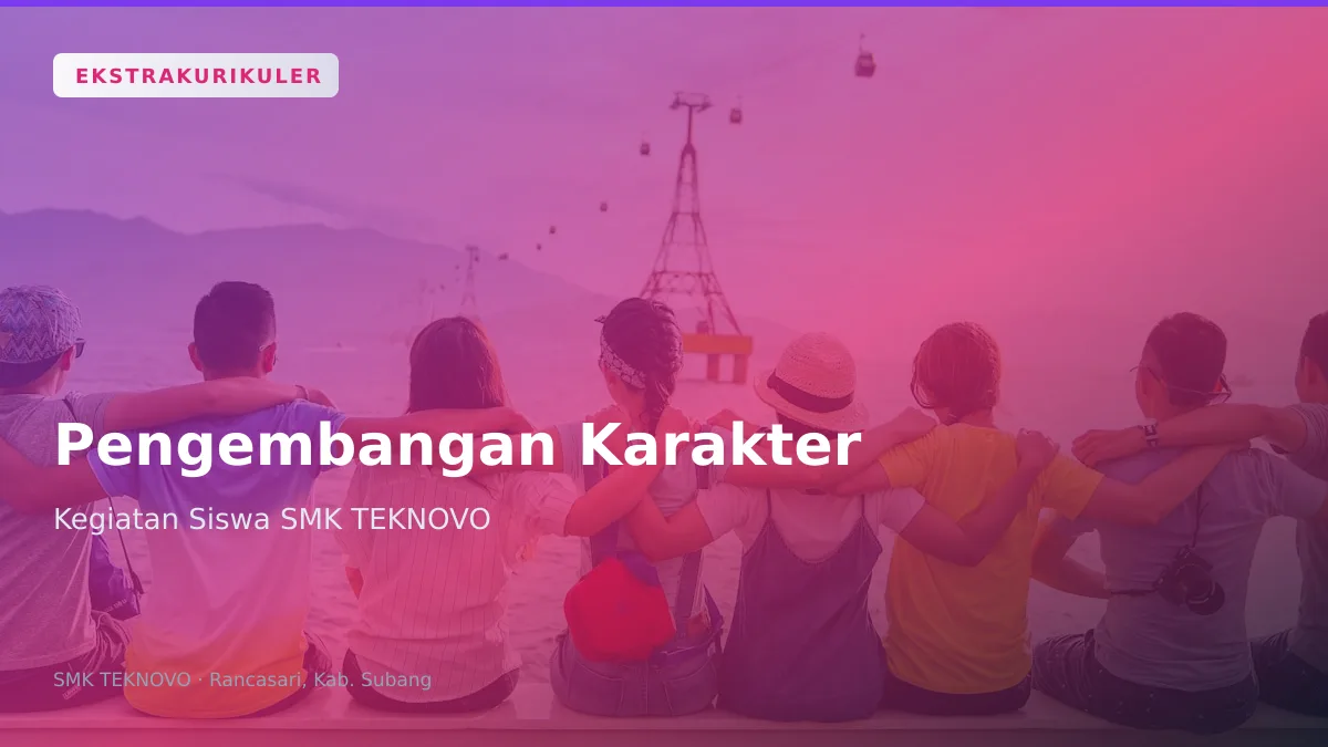 Ilustrasi berita: Ekstrakurikuler SMK TEKNOVO: Pengembangan Karakter dan Kegiatan Siswa di Rancasari